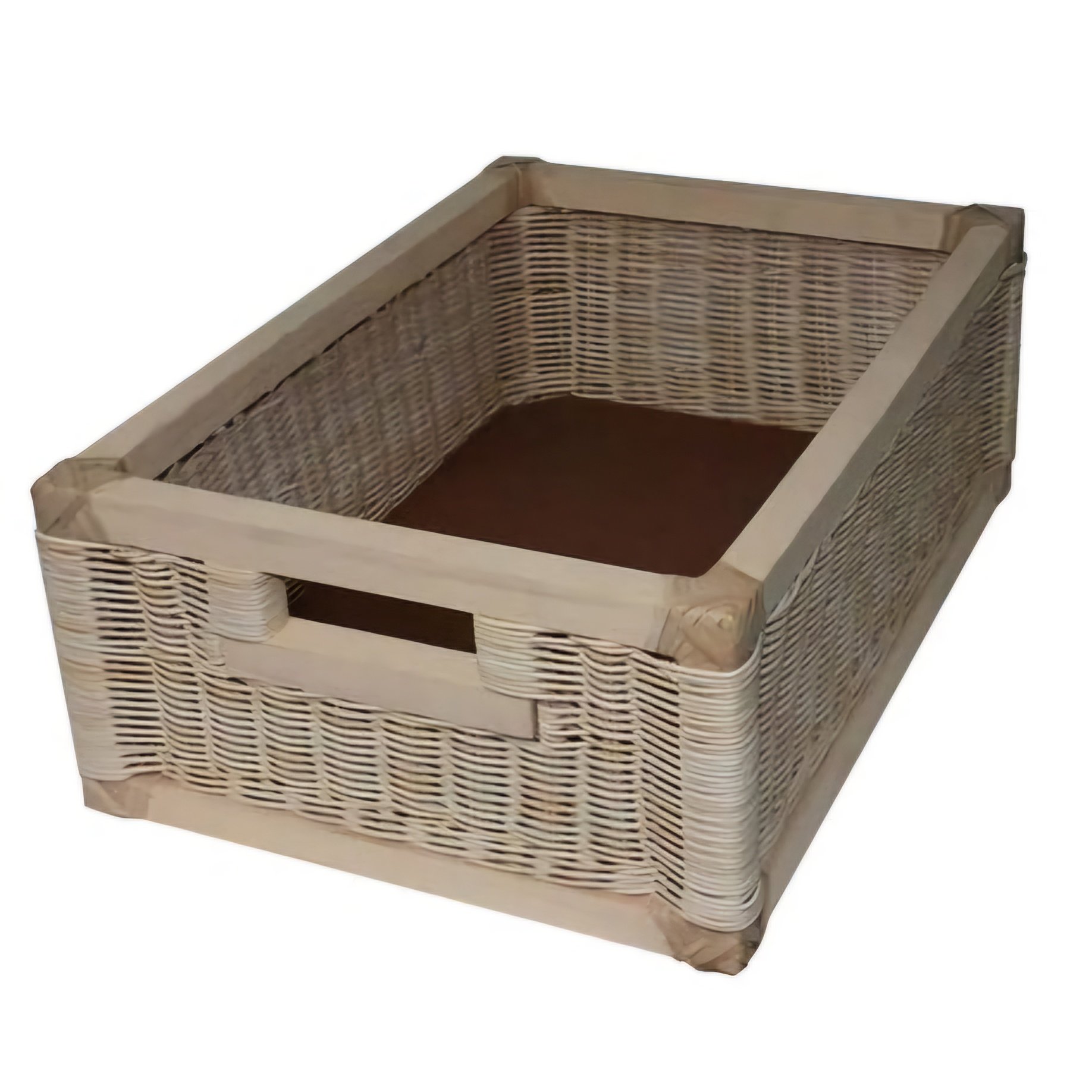 Basket Wicker 400mm Unit Natural