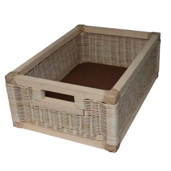 Basket Wicker 450mm Unit Natural