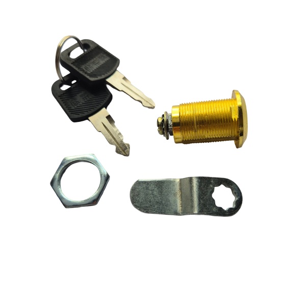 Lock Cam 25mm K/D Solid Key B/P