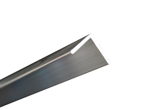 Profile Angle Channel 25x25mm Aluminium Per 2.5m