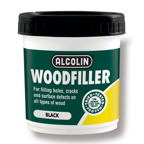 Alcolin Black Woodfiller 200g