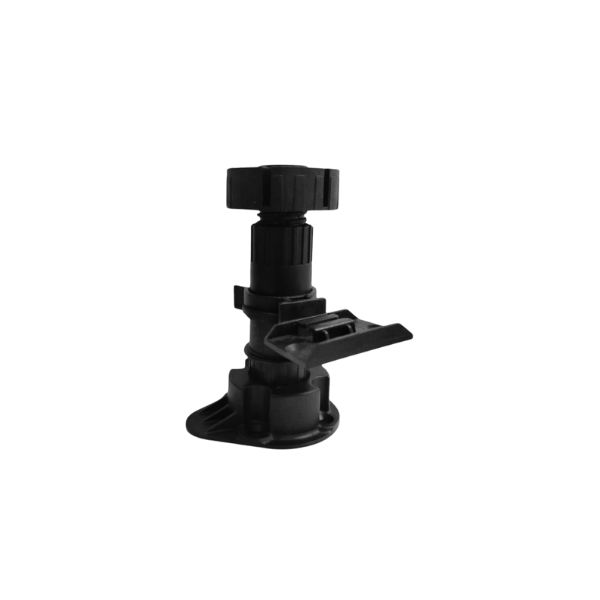 PVC Plinth Adj Leg – Black