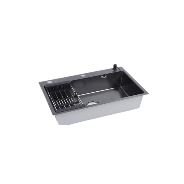 Single Bowl DropIn Opus Black